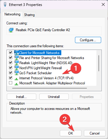 修复问题：在 Windows 11 安全模式下无法访问互联网的网络连接问题
