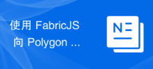 使用 FabricJS 為 Polygon 物件新增收縮和展開動畫