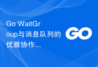 Go WaitGroup とメッセージ キューの間のエレガントなコラボレーション