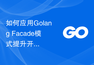 如何應用Golang Facade模式提升開發效率