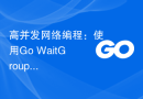 高并发网络编程：使用Go WaitGroup实现并发服务器