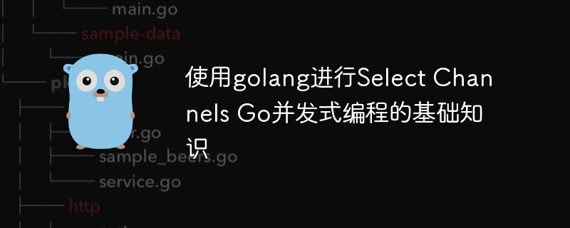 使用golang进行Select Channels Go并发式编程的基础知识