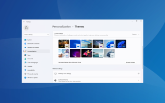 So heben Sie die Anwendung eines Designs in Windows 11 auf (ändern oder entfernen).