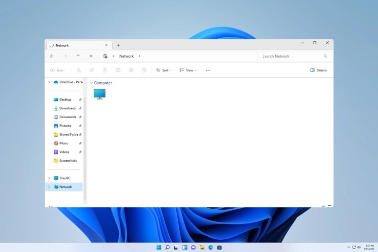修复： wd 我的云未显示在 windows 11 中的网络上