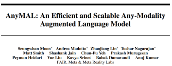 Multi-modal version Llama2 is online, Meta releases AnyMAL
