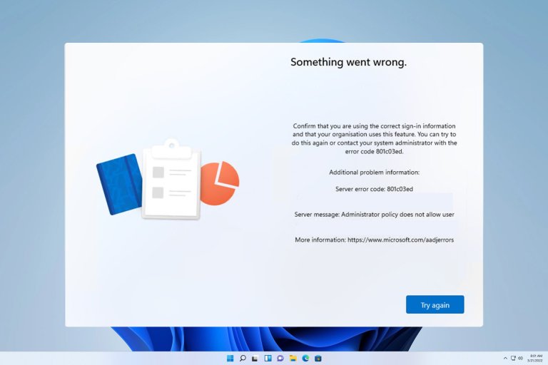 错误代码 801c03ed:如何在 Windows 11 上修复它