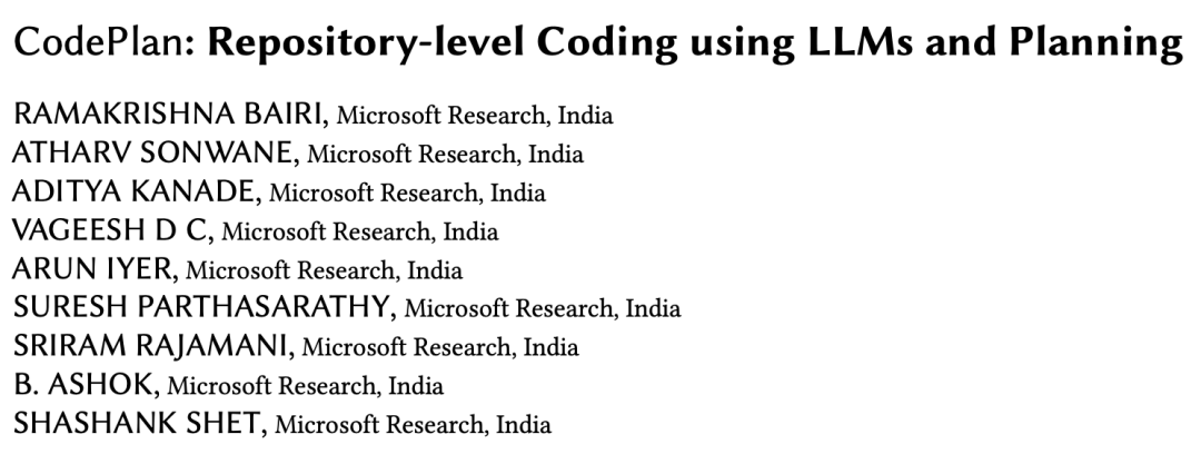 Les codeurs sont ravis ! Microsoft a proposé CodePlan pour automatiser les tâches de codage LLM sur 168 bases de code