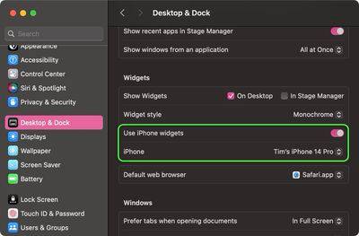 How to use interactive widgets on your Mac desktop