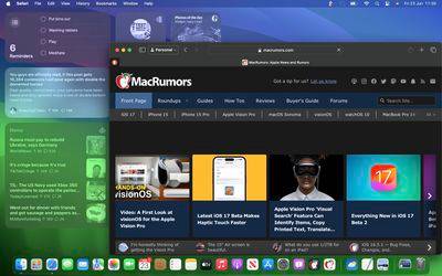 Cara menggunakan widget interaktif pada desktop Mac anda