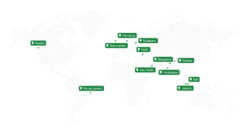 Google’s Green Light program was implemented at 70 intersections in 12 cities, successfully reducing the number of stops by 30%