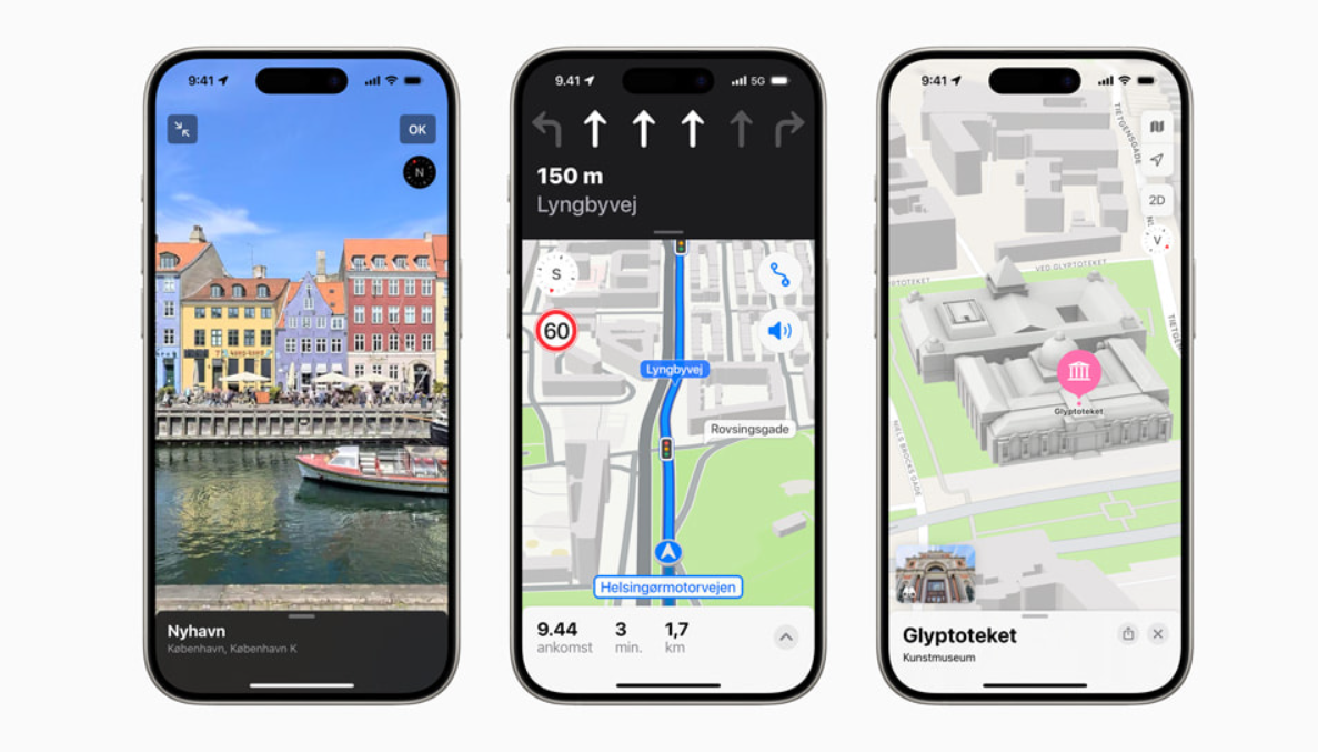 新版苹果地图在丹麦和希腊推出，现已覆盖 35 个国家 / 地区