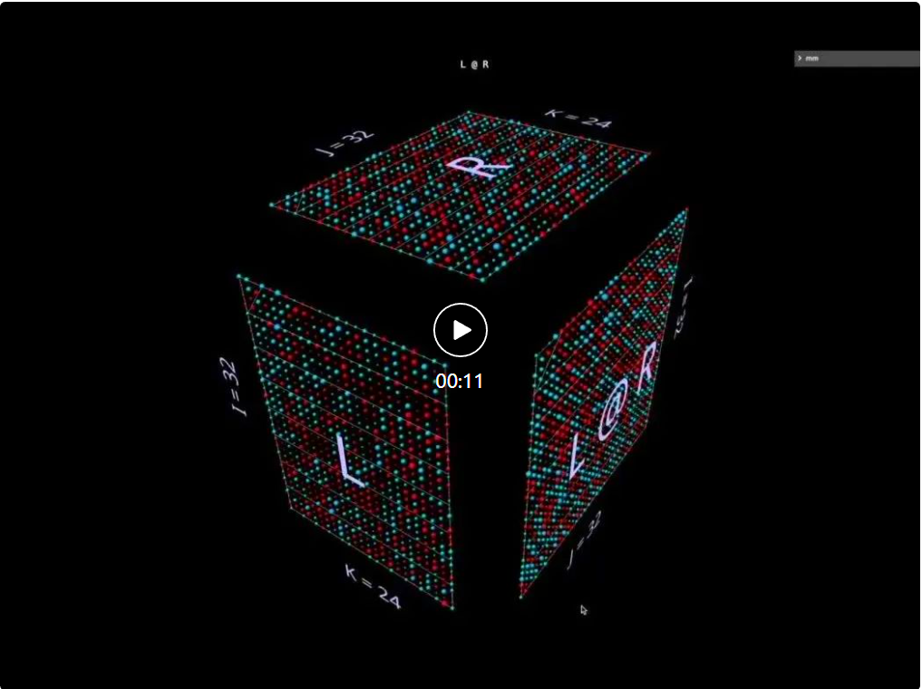 Insight into matrix multiplication from a 3D perspective, this is what AI thinking looks like