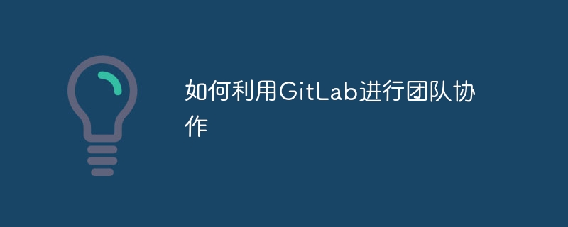 如何利用GitLab進行團隊協作