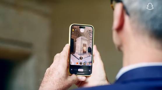 Das Louvre-Museum arbeitet mit Snapchat zusammen, um altägyptische Artefakte über AR zu präsentieren