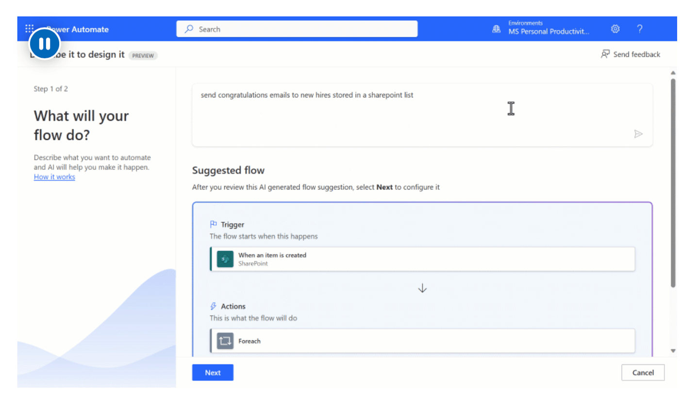 一句话让 AI 开发 App，微软正式推出Power Platform Copilot服务