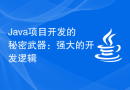 Java项目开发的秘密武器：强大的开发逻辑