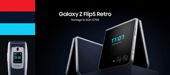 致敬经典SGH-E700：三星推出Galaxy Z Flip 5 Retro手机