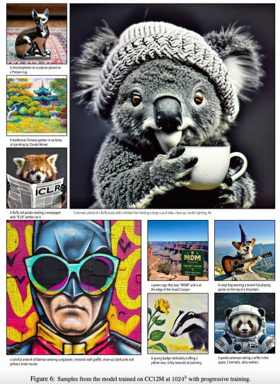 Apples large Vincent picture model unveiled: Russian matryoshka-like spread, supporting 1024x1024 resolution