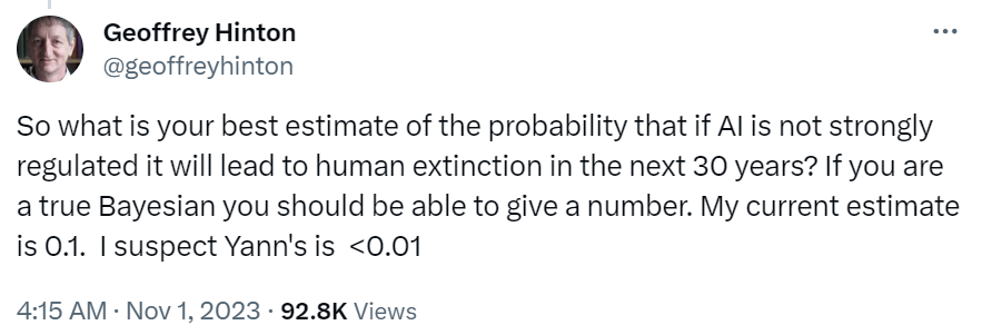 Big bosses are arguing over the newly issued AI regulatory order in the United States, triggering a controversy on the level of human extinction