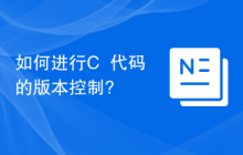 如何进行C++代码的版本控制?