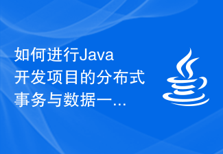 如何进行Java开发项目的分布式事务与数据一致性