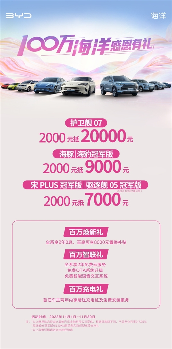 BYD Dynasty Network has started the price reduction season, and substantial discounts on many models are waiting for you to enjoy