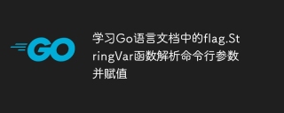 学习go语言文档中的flag.stringvar函数解析命令行参数并赋值