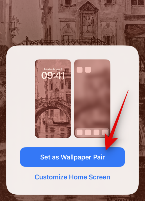 How to shuffle wallpapers in an app on iPhone using photos from a specific album