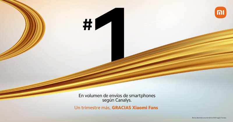 Xiaomi announces it is the brand with the highest smartphone shipments in Spain