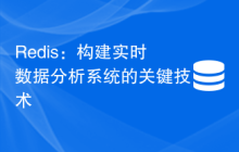 Redis：构建实时数据分析系统的关键技术