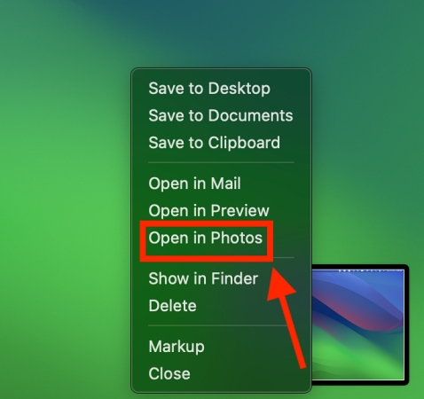 How to crop screenshots on Mac