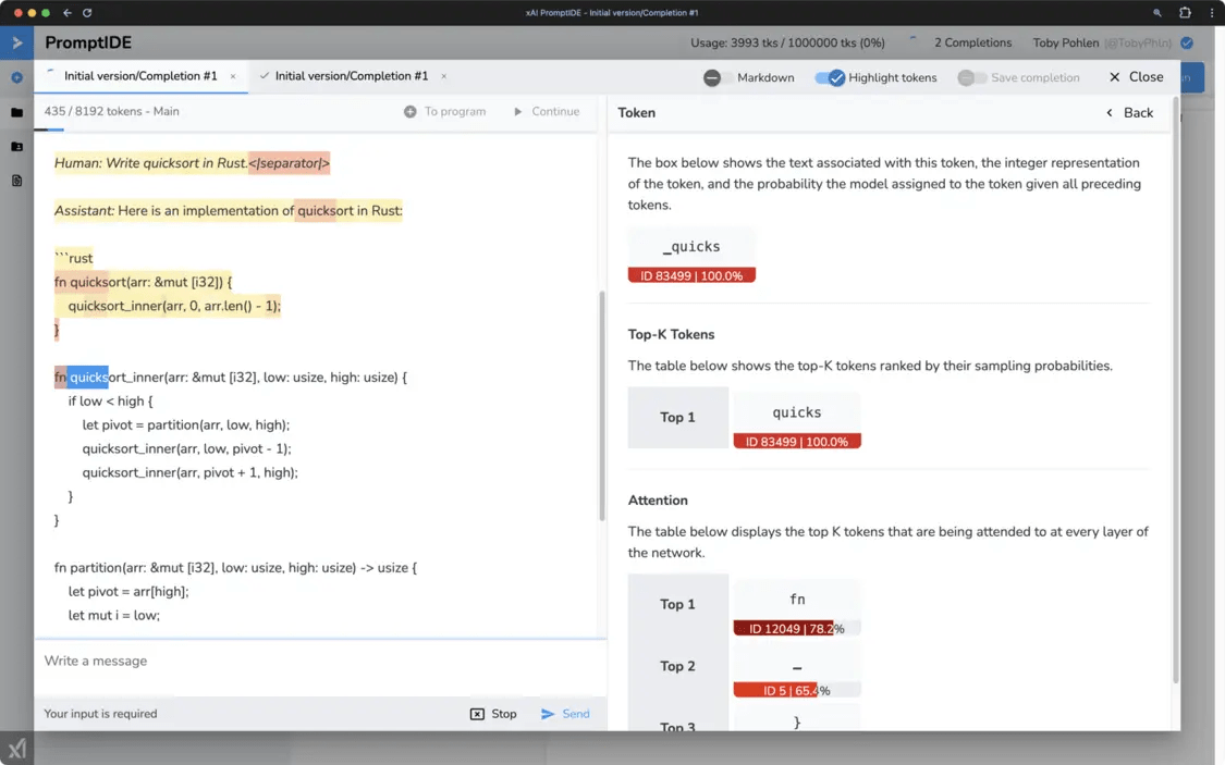 マスク氏の人工知能スタートアップ xAI が PromptIDE ツールの発売を発表