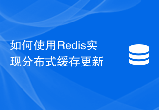 Redis を使用して分散キャッシュ更新を実装する方法