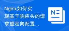Wie Nginx die Anforderungsumleitungskonfiguration basierend auf Antwortheadern implementiert
