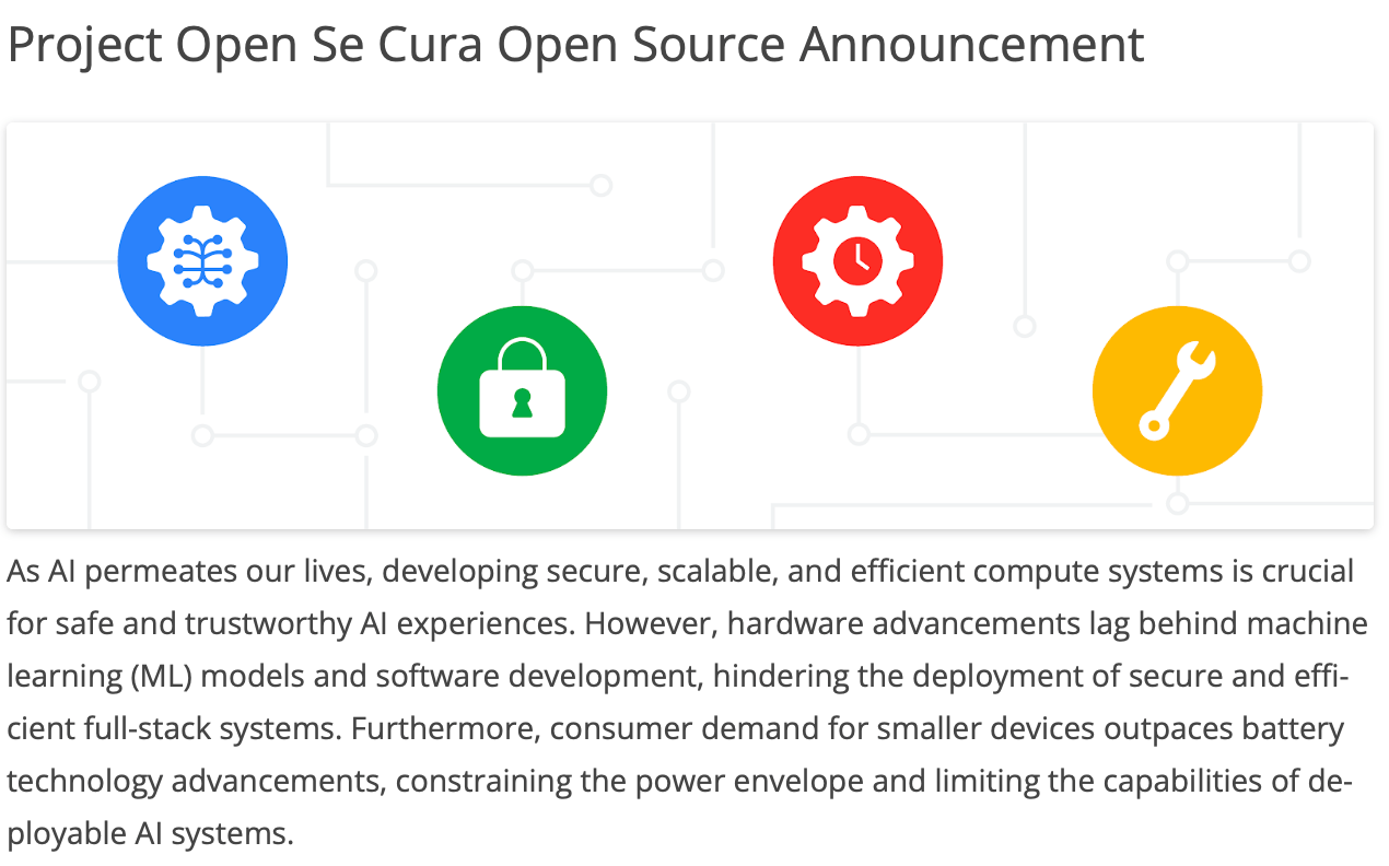 谷歌启动 Open Se Cura 开源计划，有望带来低功耗本地 AI 功能