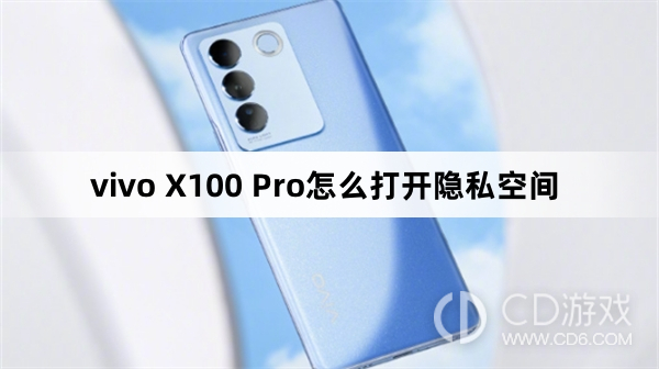 vivo X100 Pro如何开启隐私空间