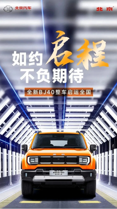 Le dernier véhicule tout-terrain BJ40 de BAIC Motor a été dévoilé et la première cérémonie de livraison au monde sest déroulée en grande pompe.