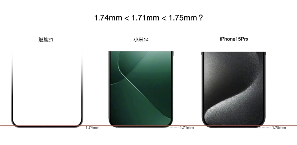 심층 탐구: Meizu 21 휴대폰의 극도로 좁은 1.74mm 하단 베젤 뒤에 숨은 기술적 혁신 공개