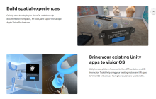Unity visionOS Beta 测试正式开放，以创建适用于苹果头显的沉浸式游戏和应用
