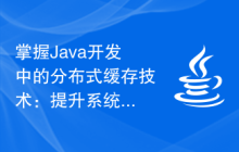 掌握Java开发中的分布式缓存技术：提升系统性能