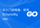 从入门到精通：使用ECharts和golang制作专业级统计图表