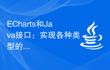 ECharts和Java接口：实现各种类型的统计图入门指南