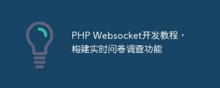 PHP Websocket开发教程,构建实时问卷调查功能
