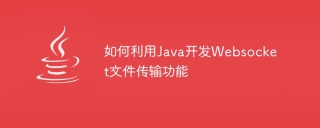 How to use Java to develop Websocket file transfer function