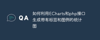 Cara menggunakan antara muka ECharts dan php untuk menjana carta statistik dengan label dan legenda
