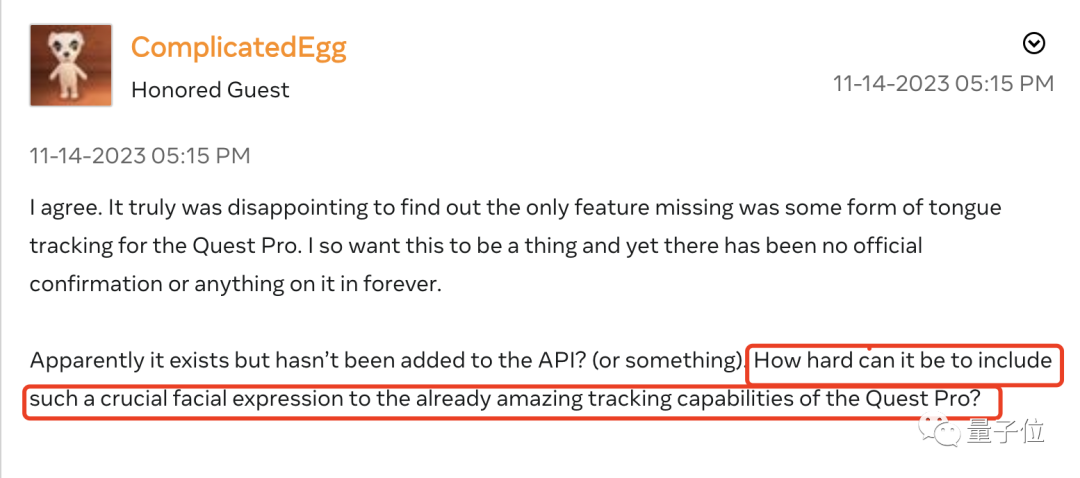 網友驚訝Meta頭戴裝置的新功能：舌頭追蹤