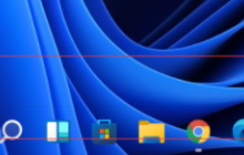 解决win11透明任务栏黑线问题的方法