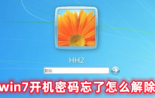 忘记鹰王win7开机密码了该怎么办？