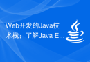 Web开发的Java技术栈：了解Java EE、Servlet、JSP、Spring等常用于Web开发的技术