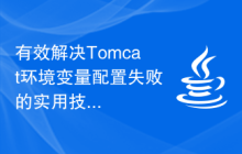 有效解决Tomcat环境变量配置失败的实用技巧